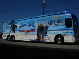 "Sun City Carnival Tour"- Corona Tour Bus- CountryMusicIsLove