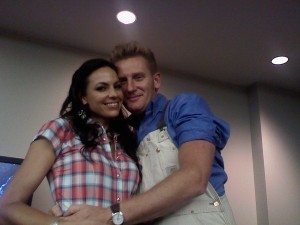 Joey & Rory backstage CMT Music Awards