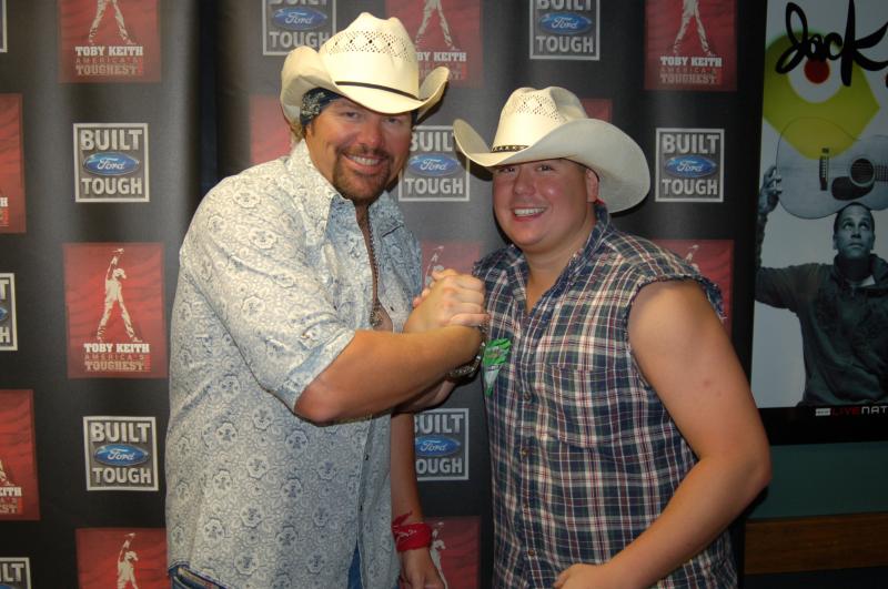 Ryan and Toby Keith