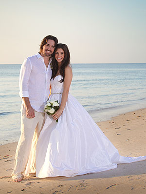 Jake Owen Weds Lacey Buchanan in Intimate Beach Wedding