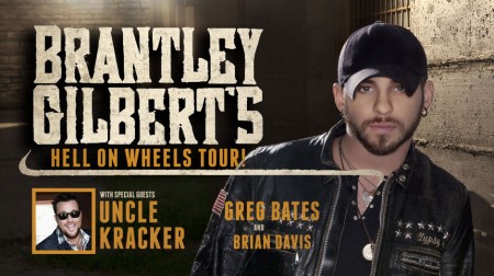 You Could WIN Tickets to Brantley Gilbert’s ‘Hell On Wheels’ Tour in Clemson, South Carolina!