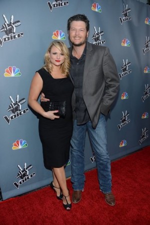 Miranda Lambert and Blake Shelton Attend ‘The Voice’ Premiere in Hollywood
