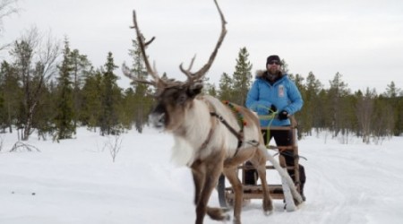 Craig Morgan Travels to Sweden to Participate in Fjällräven Polar Dog Sled Race
