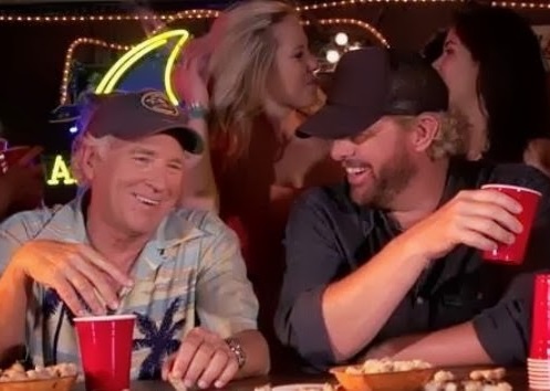 Jimmy Buffett and Toby Keith Debut ‘Too Drunk to Karaoke’ Music Video