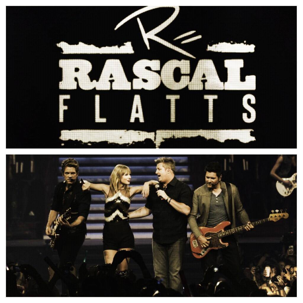 Taylor Swift – Rascal Flatts- Nashville