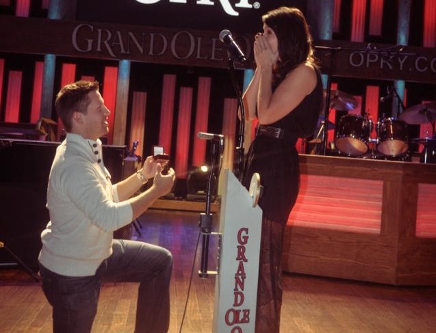 Mallary Hope Gets Engaged on the Stage of the Grand Ole Opry