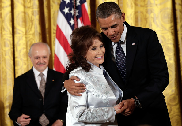 Loretta Lynn Receives Presidential Medal of Freedom