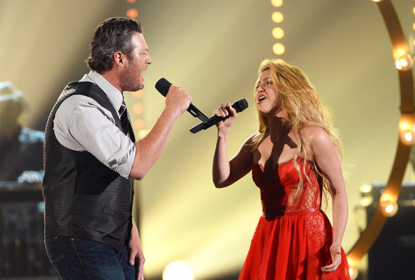 Blake Shelton, Shakira - 49th Annual ACM Awards - CountryMusicIsLove
