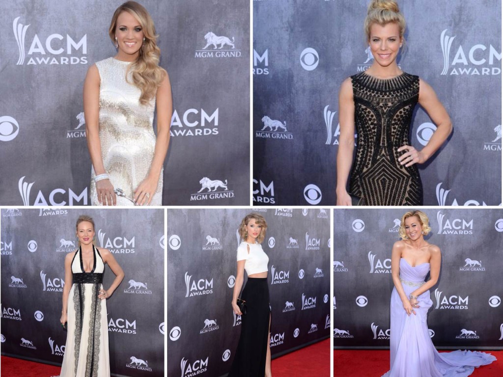 Carrie Underwood Kimberly Perry The Band Perry Jewel Taylor Swift Kellie Pickler - 49th Annual ACM Awards - CountryMusicIsLove