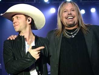 Justin Moore and Mötley Crüe Release ‘Home Sweet Home’ Music Video