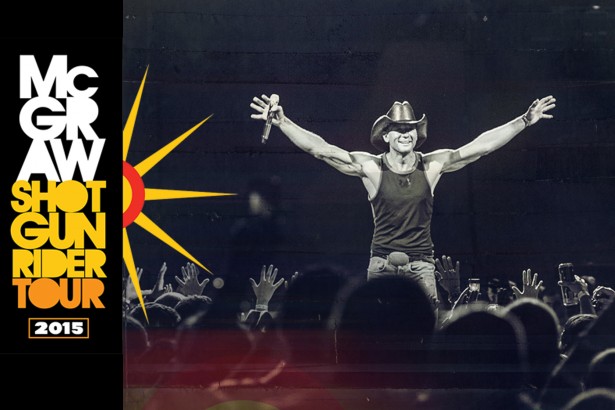 Tim McGraw Announces Dates For 35+ City Shotgun Rider Tour 2015