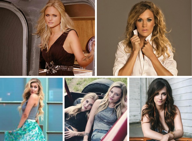 Carrie Underwood, Miranda Lambert, Kelsea Ballerini, Maddie and Tae, Kacey Musgraves
