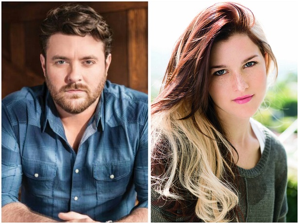 Chris Young and Cassadee Pope Talk Football