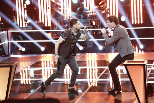 James Dupré and Dustin Monk Face Off In ‘The Voice’ Battle Round