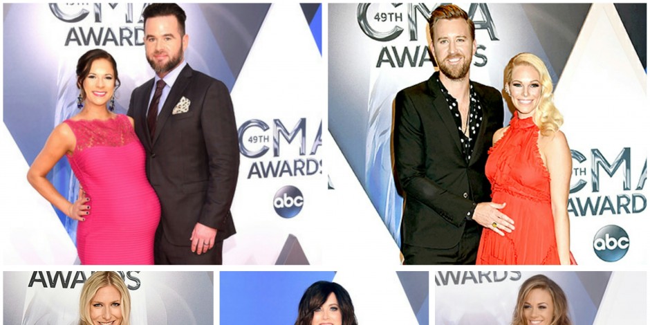 Baby Bumps On The CMA Awards Red Carpet