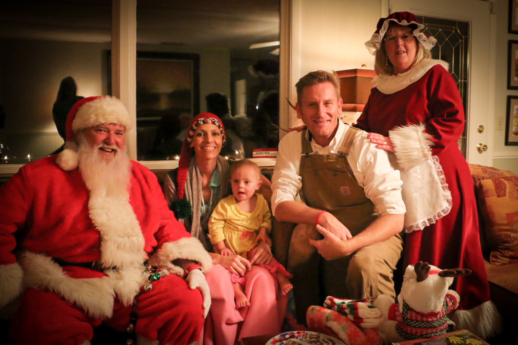 Santa Visits Joey + Rory ‘A Week Early, But Right on Time’