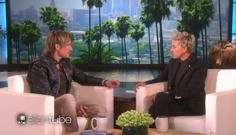 Keith Urban Opens Up About Late Father on ‘The Ellen Show’