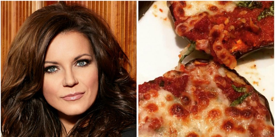 Martina McBride Shares Eggplant Pizza Recipe