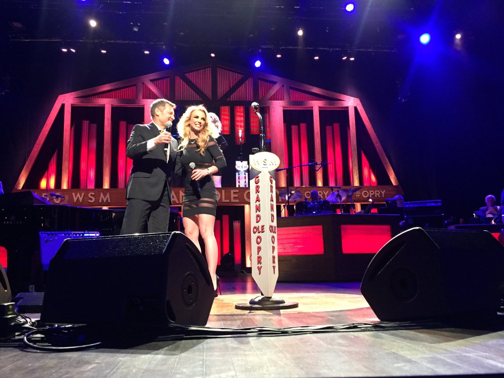 Britney Spears Surprises Jamie Lynn Spears at Grand Ole Opry