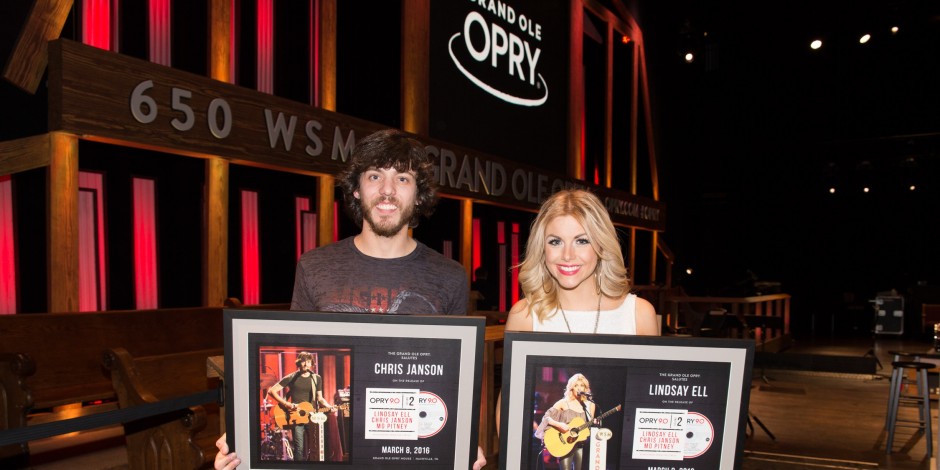 Lindsay Ell, Chris Janson Celebrate Release of ‘OPRY 9.0, Vol. II: Discoveries From The Circle’