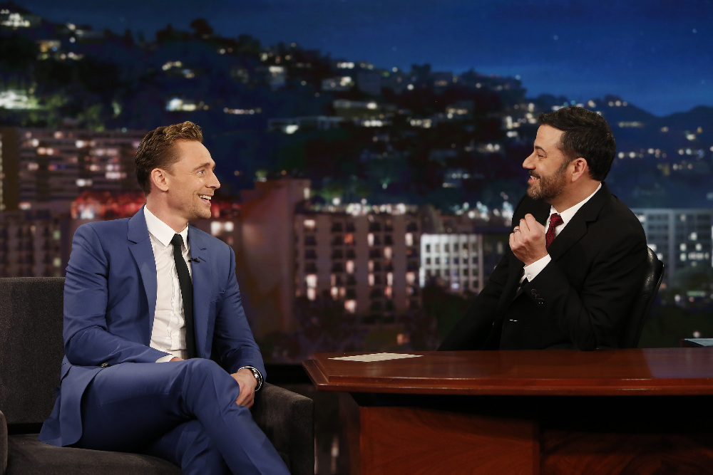 Tom Hiddleston Yodels on ‘Jimmy Kimmel Live’