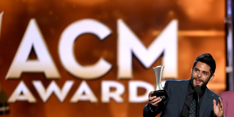 Thomas Rhett’s ‘Die A Happy Man’ Claims Single Record of the Year at ACM Awards