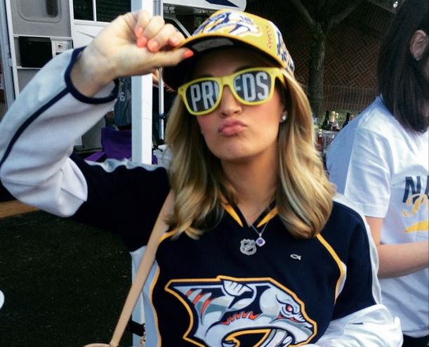 The Internet Is Proof that Carrie Underwood is the Nashville Predators’ Biggest Fan