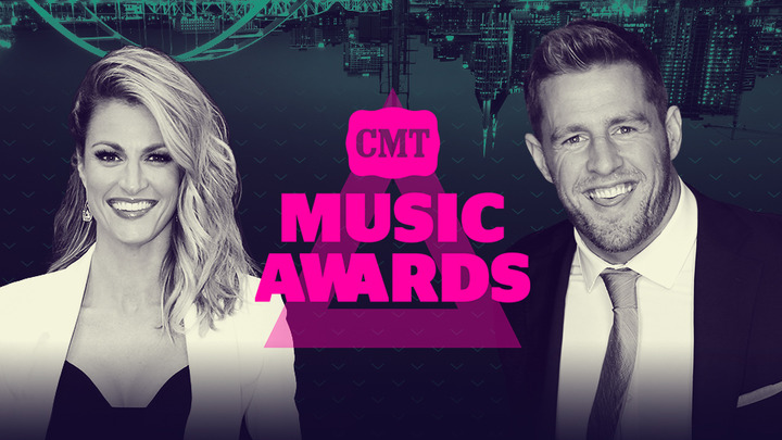 Erin Andrews, JJ Watt to Host 2016 CMT Music Awards