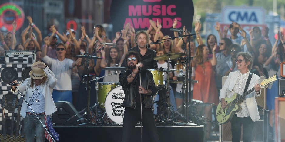 Billy Ray Cyrus and Cheap Trick Rock Together During CMT Music Awards Performance