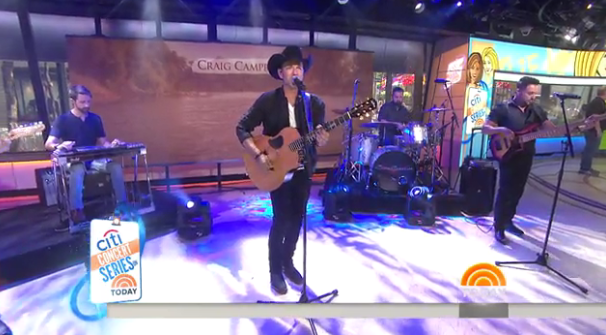 Craig Campbell Brings Powerful Ballad to TODAY Show
