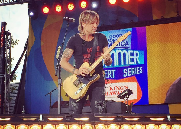 Keith Urban Performs ‘Blue Ain’t Your Color’ and More on ‘Good Morning America’