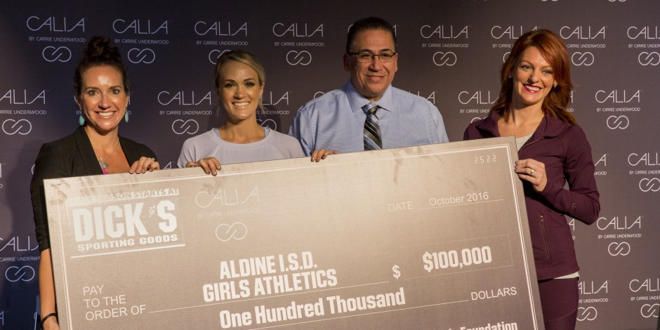 Calia by Carrie Underwood and Dick's Sporting Goods Donate