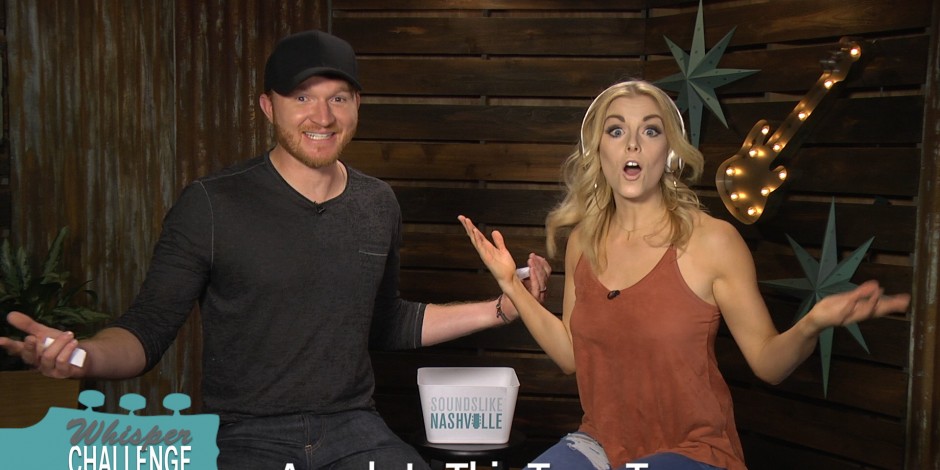 Eric Paslay and Lindsay Ell Play the ‘Whisper Challenge’