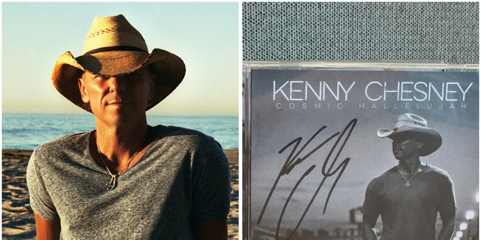 WIN an Autographed Copy of Kenny Chesney’s ‘Cosmic Hallelujah’