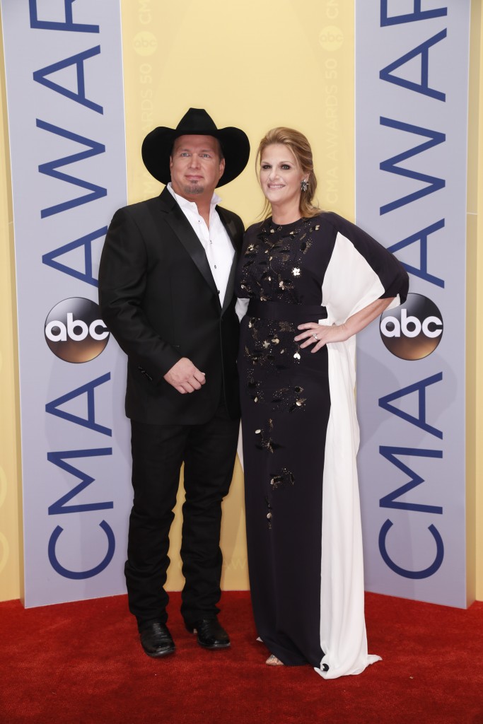Garth Brooks and Trisha Yearwood; Photo courtesy Country Music Association
