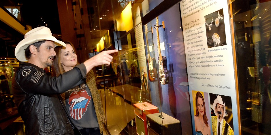 Brad Paisley Revels in Nostalgia During Opening of Country Music Hall of Fame and Museum Exhibit