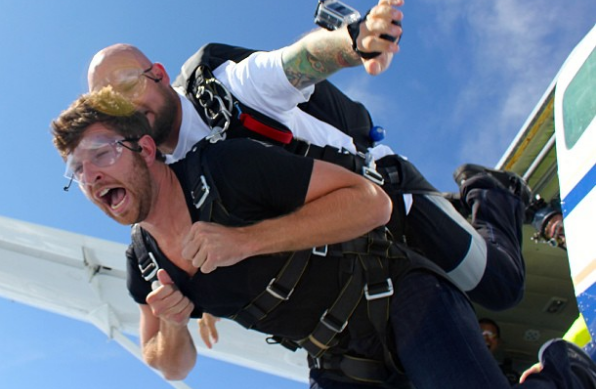 Throwback Thursday: Remember When Brett Eldredge Went Skydiving?