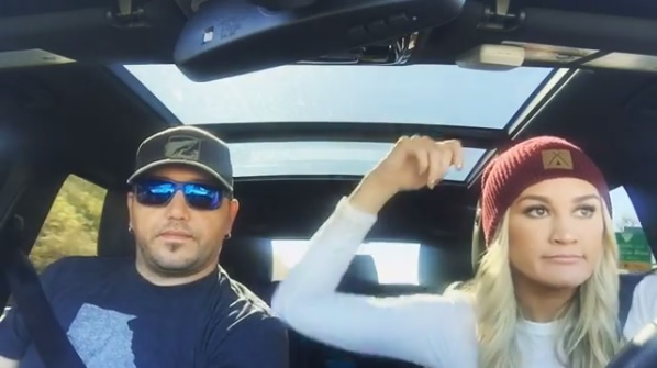 Jason Aldean and Wife Go For Round Two of Carpool Karaoke