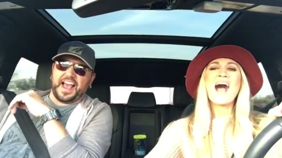 Jason Aldean and Brittany Kerr Stage an ‘Encore’ of Their Carpool Karaoke Sessions