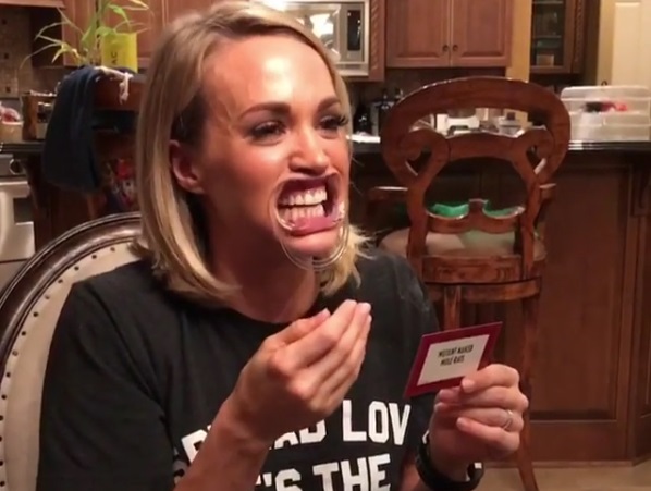 Carrie Underwood Playing Speak Out is the Funniest Thing You’ll See All Day