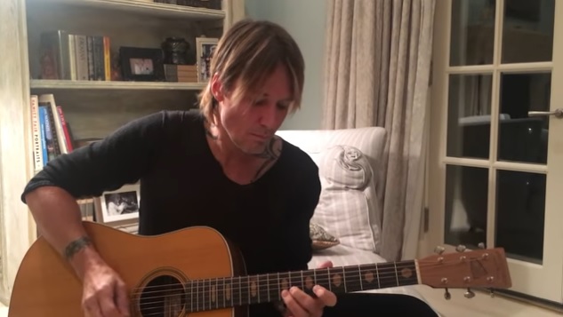 Keith Urban Honors Late Music Icons in Touching Acoustic Tribute