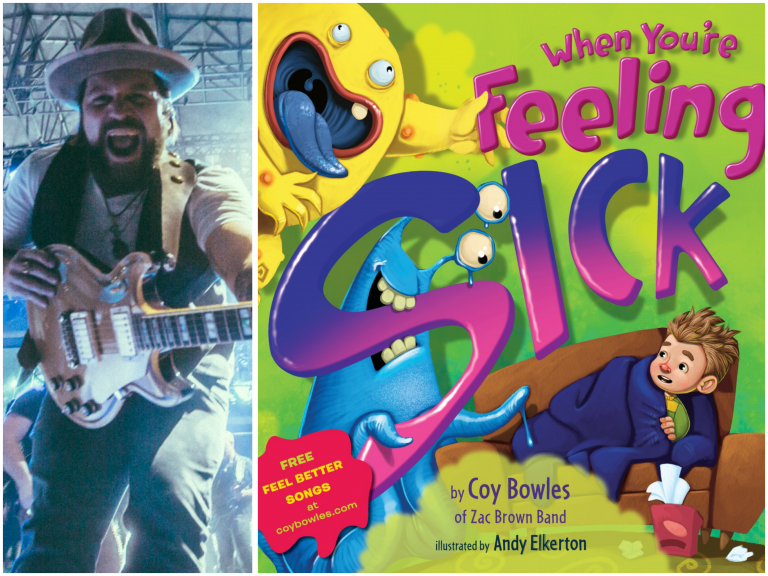 Zac Brown Band’s Coy Bowles Pens New Children’s Book, ‘When You’re Feeling Sick’