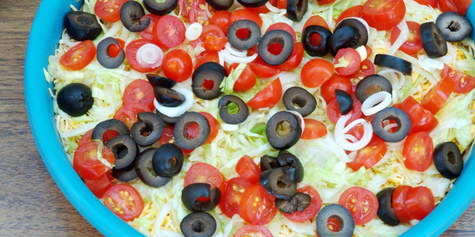 Get Ready for the Big Game with this Seven Layer Dip