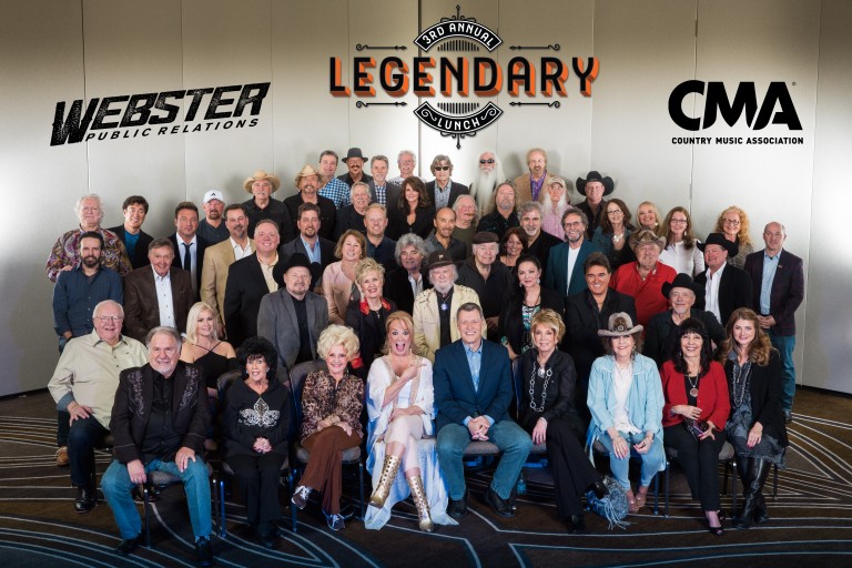 Iconic Artists Gather at Annual Legends Lunch During Country Radio Seminar