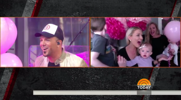 ‘TODAY’ Surprises Chris Lucas from LoCash with Gender Reveal News