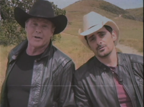 How David Hasselhoff Landed in Brad Paisley’s ‘Last Time For Everything’ Video