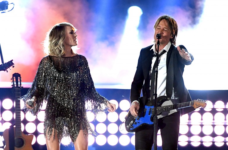 Carrie Underwood and Keith Urban Rock ‘The Fighter’ at ACM Awards