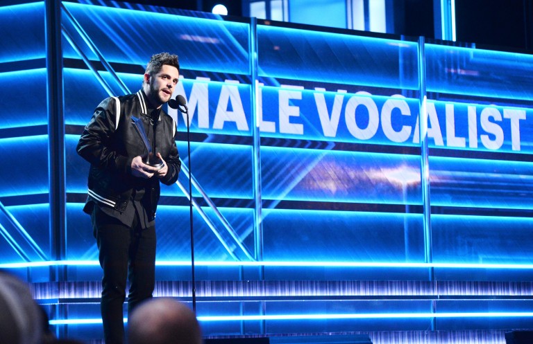 Thomas Rhett In Disbelief After Winning ACM Male Vocalist of the Year