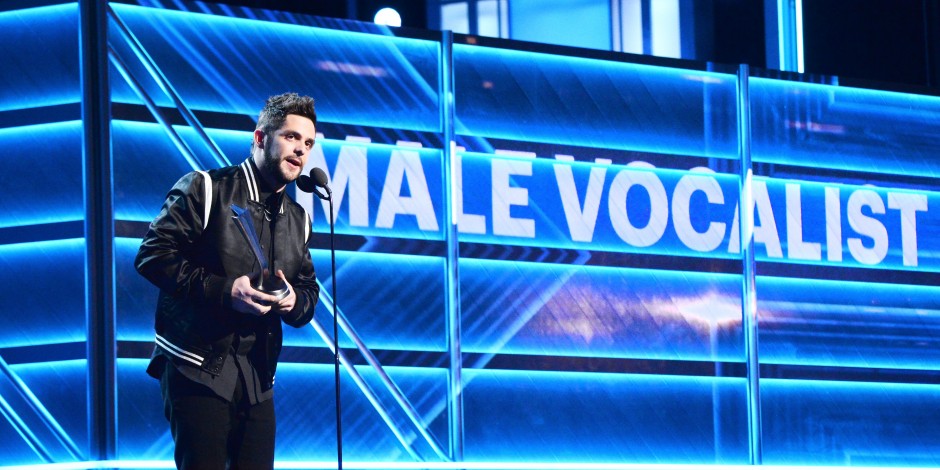 Thomas Rhett In Disbelief After Winning ACM Male Vocalist of the Year