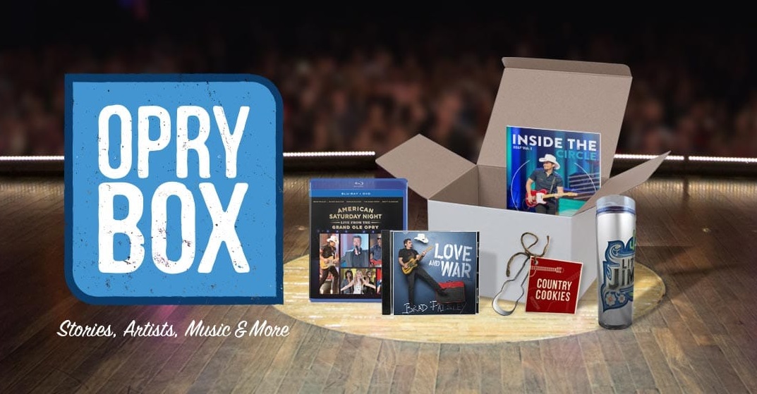 You Could WIN a Brad Paisley-Themed Opry Box